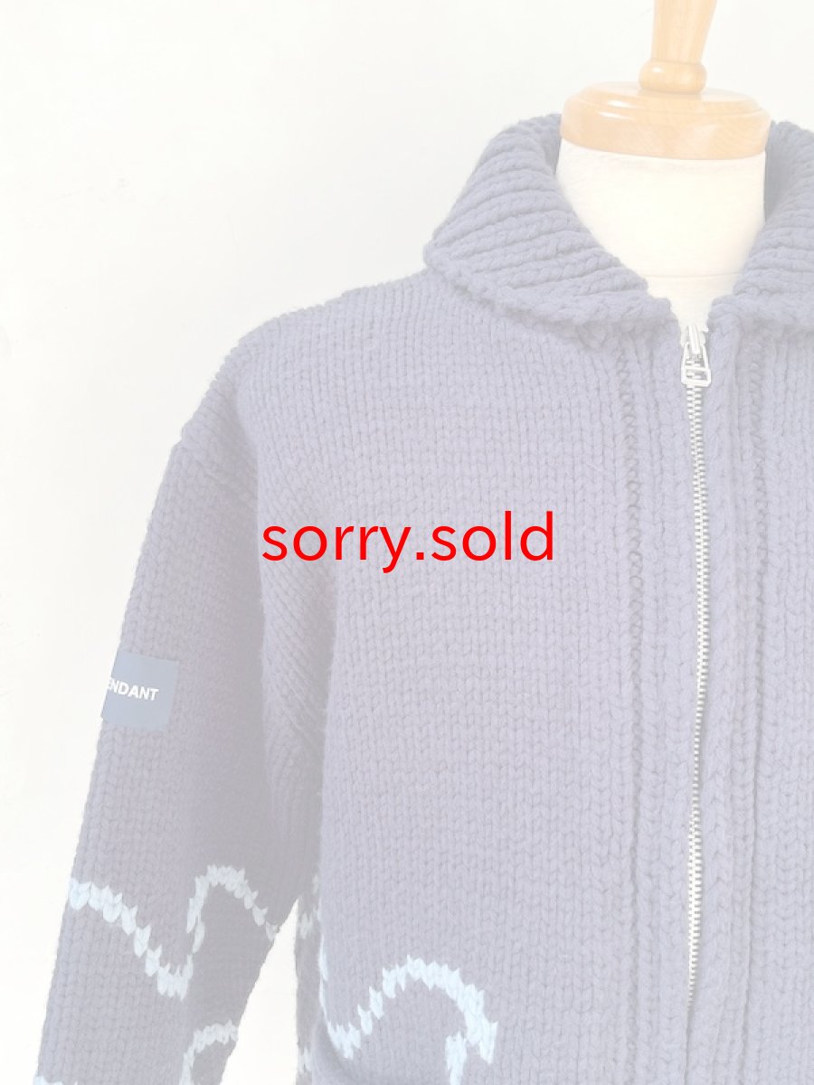 画像4: DESCENDANT / ディセンダント / CACHALOT COWICHAN SWEATER (4)