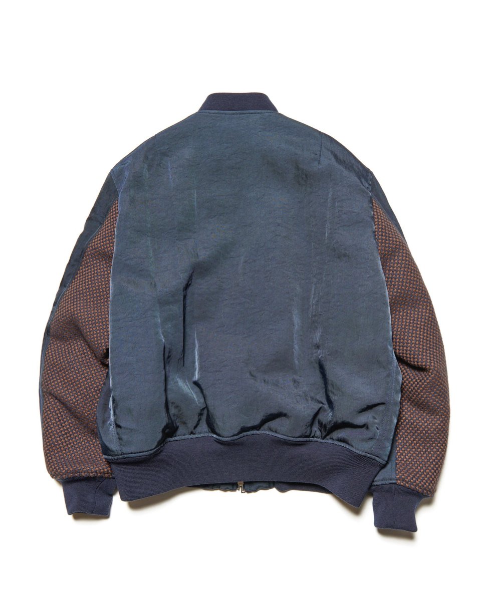 画像2: SOPHNET. / ソフネット / FLIGHT JACKET / Kvadrat Sisu (2)