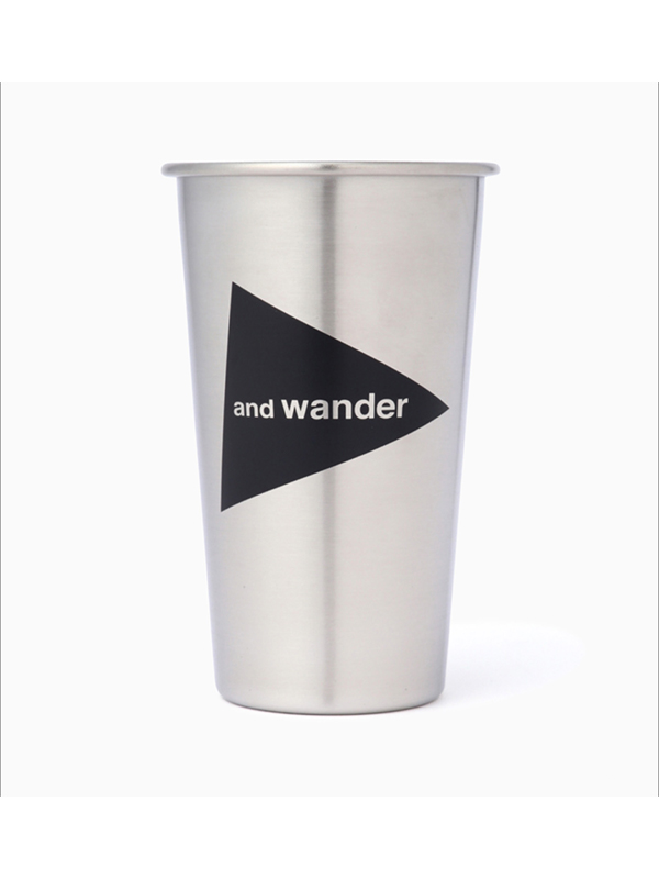 画像1: and wander / アンドワンダー / and wander MiiR pint cup 16oz