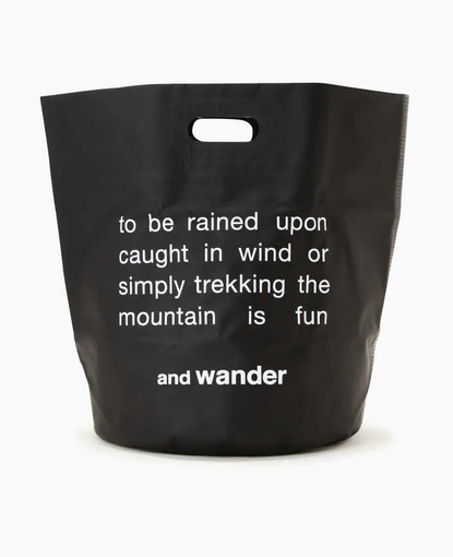 画像2: and wander / アンドワンダー / storage bucket 35L