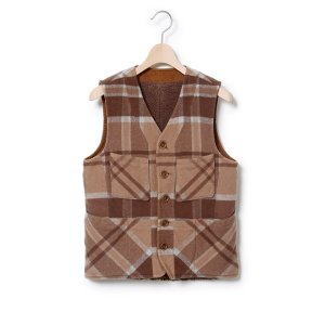 画像: SALE 70%OFF nonnative / ノンネイティブ / FARMER 2WAY VEST - W/N BEAVER CHECK 