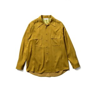 画像: SALE 60%OFF Sasquatchfabrix. / サスクワァッチファブリックス / BIG OPEN COLLAR SHIRT