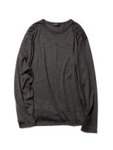 画像: SALE 50%OFF SOPHNET. / ソフネット / MERINO WOOL CREWNECK CUT&SEWN