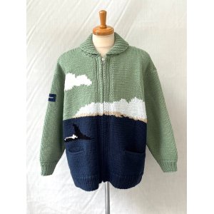 画像: DESCENDANT / ディセンダント / SUNKEN COWICHAN SWEATER