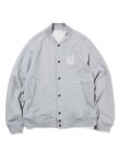 画像1: SALE uniform experiment / AUTHENTIC LOGO SWEAT VARSITY JACKET