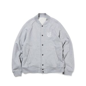 画像: SALE uniform experiment / AUTHENTIC LOGO SWEAT VARSITY JACKET