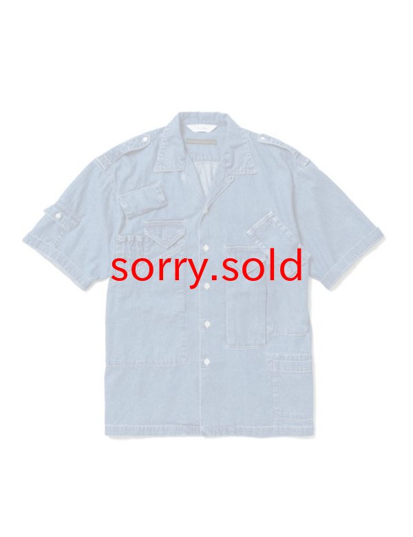 画像1: Sasquatchfabrix. / サスクワァッチファブリックス / "KATHARINE HAMNETT" DENIM SHIRT