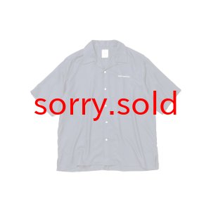 画像: uniform experiment / WASHABLE RAYON OPEN COLLAR SHIRT