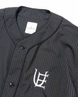 画像2: uniform experiment / PIN STRIPE S/S BASEBALL SHIRT