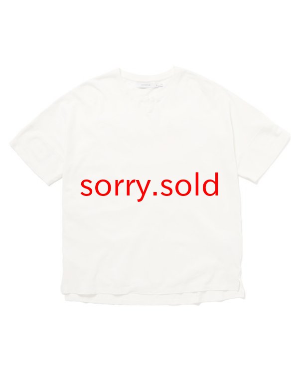 画像2: SALE nonnative / ノンネイティブ / CLERK S/S T-NECK TEE C/L PIQUE