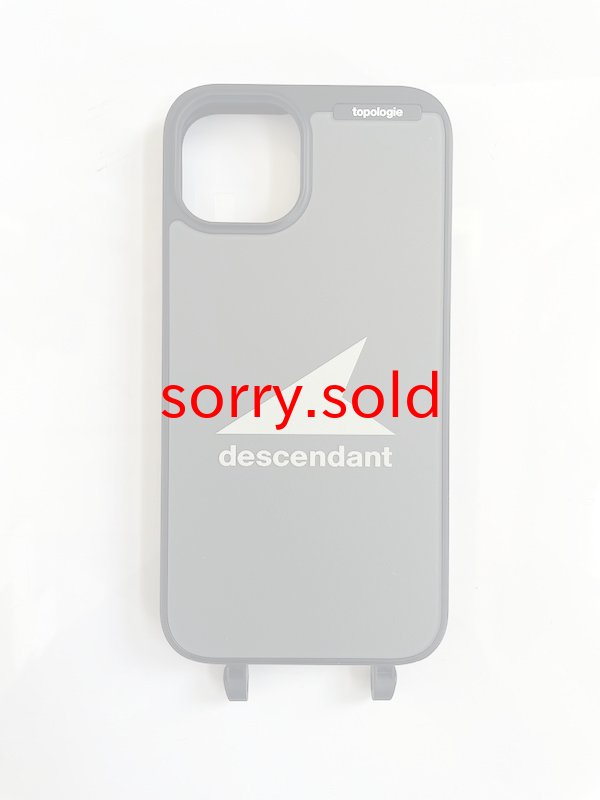 画像1: DESCENDANT / ディセンダント / CETUS Bump Phone Case 13or14 Topologie