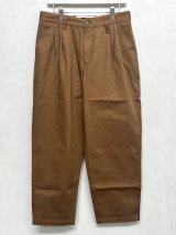 画像: DESCENDANT / ディセンダント / DC-3 ORGANIC COTTON TWILL TROUSERS