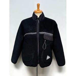 画像: and wander / アンドワンダー / gramicci JQ tape fleece jacket