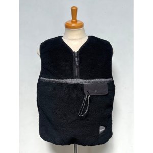 画像: and wander / アンドワンダー / gramicci JQ tape fleece vest