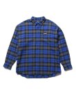 画像10: F．C．REAL BRISTOL / FLANNEL BIG LOGO BAGGY SHIRT