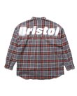 画像1: F．C．REAL BRISTOL / FLANNEL BIG LOGO BAGGY SHIRT