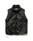 画像2: nonnative / ノンネイティブ / HIKER PUFF VEST SHEEP LEATHER