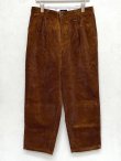 画像1: DESCENDANT / ディセンダント / DC-3 CORDUROY TROUSERS