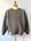 画像1: DESCENDANT / ディセンダント / HORIZON FLEECE CREW NECK