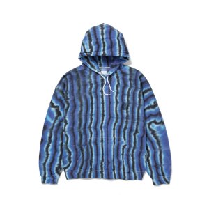 画像: Sasquatchfabrix. / サスクワァッチファブリックス / SWEAT HOODIE "MEX STRIPE DYE"