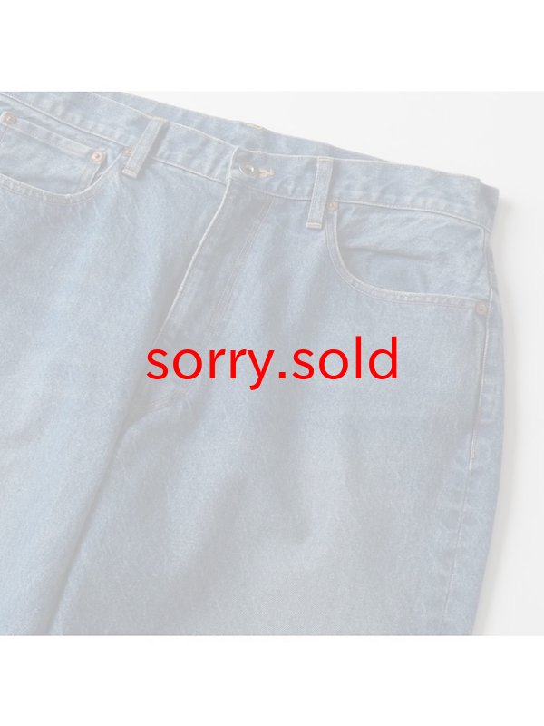 画像2: S.F.C - Stripes For Creative / エスエフシー / WASHED DENIM PANTS