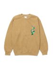 画像1: Sasquatchfabrix. / サスクワァッチファブリックス / OVER DYE SWEATSHIRT"MEXICAN HOUSE"