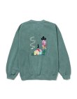 画像5: Sasquatchfabrix. / サスクワァッチファブリックス / OVER DYE SWEATSHIRT"MEXICAN HOUSE"