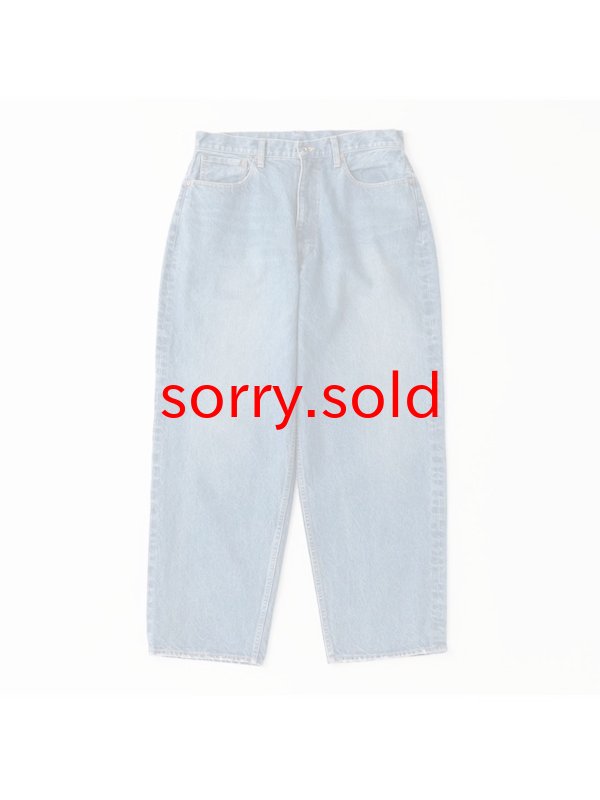 画像1: S.F.C - Stripes For Creative / エスエフシー / WASHED DENIM PANTS