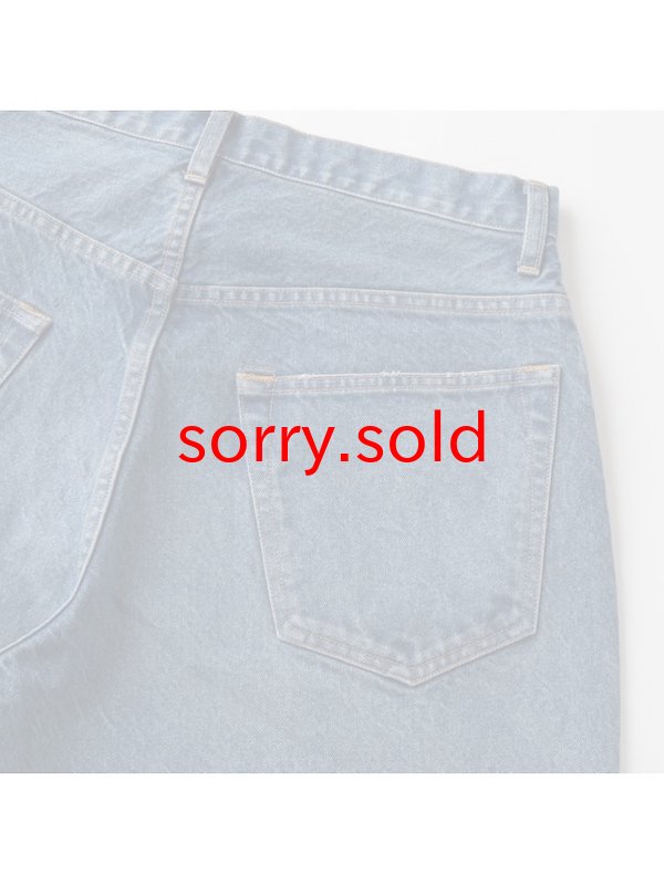 画像3: S.F.C - Stripes For Creative / エスエフシー / WASHED DENIM PANTS