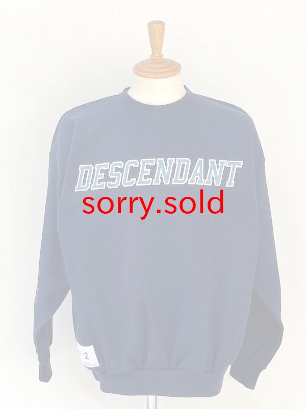 画像1: DESCENDANT / ディセンダント / DIRT CREW NECK