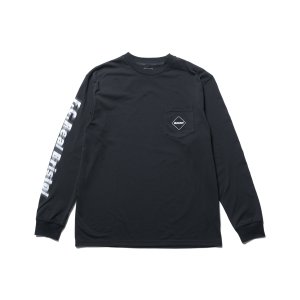 画像: F．C．REAL BRISTOL / BLURRED LOGO L/S TEAM POCKET TEE