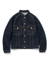 画像: nonnative / ノンネイティブ /  TRUCKER BLOUSON COTTON 13.5oz SELVEDGE DENIM RW