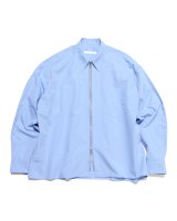 画像: SOPHNET. / ソフネット / ORGANIC COTTON ZIP SHIRT