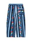 画像2: Sasquatchfabrix. / サスクワァッチファブリックス / EASY PANTS “MEXICAN FLOWER STRIPE”