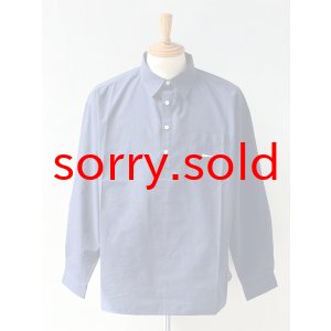 画像: DESCENDANT / ディセンダント / VOIL PULLOVER LS STRIPE SHIRT