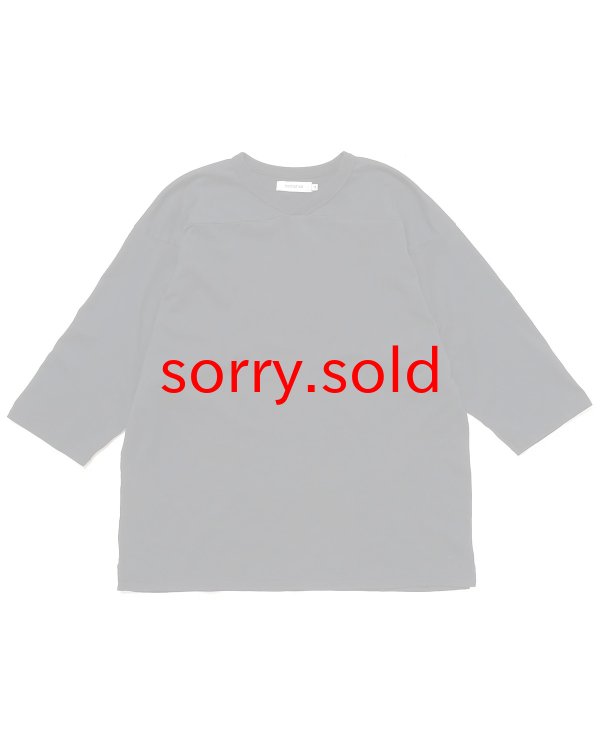 画像1: nonnative / ノンネイティブ / COACH Q/S V-NECK TEE COTTON JERSEY OVERDYED