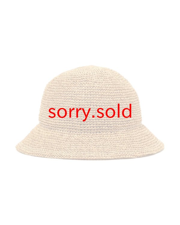 画像1: nonnative / ノンネイティブ / FARMER HAT PAPER BRAID