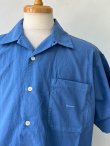 画像4: DESCENDANT / ディセンダント / S WIND OPEN COLLAR SS SHIRT PIGMENT DYE
