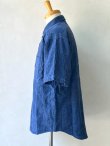 画像2: DESCENDANT / ディセンダント / DISTRIBUTION PATCHWORK SS SHIRT PIGMENT DYE