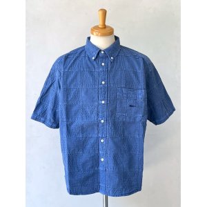 画像: DESCENDANT / ディセンダント / DISTRIBUTION PATCHWORK SS SHIRT PIGMENT DYE