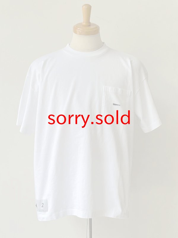 画像1: DESCENDANT / ディセンダント / CACHALOT ORGANIC COTTON CROP SS