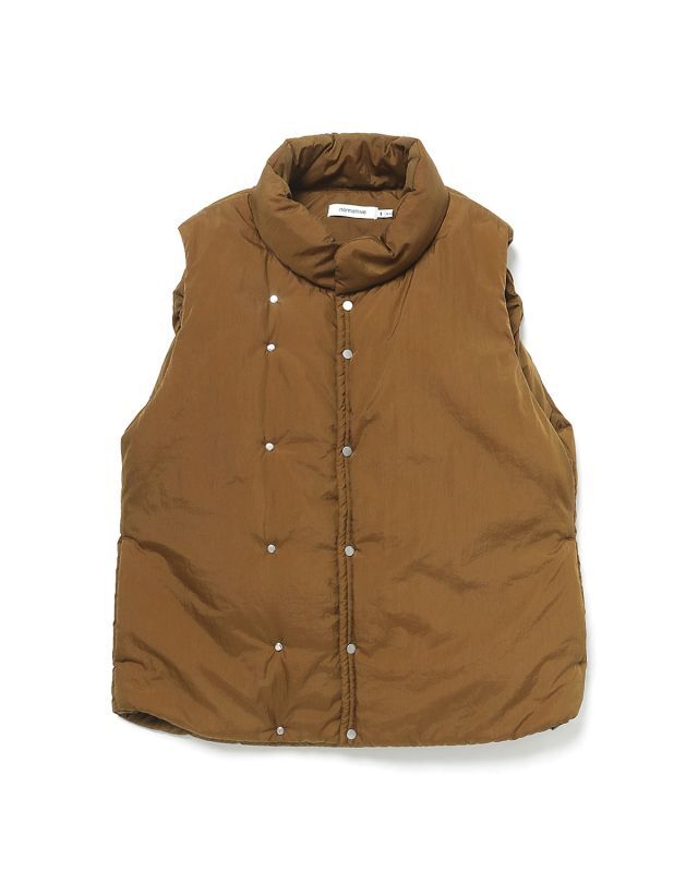 画像1: nonnative / ノンネイティブ / HIKER PUFF VEST NYLON TAFFETA