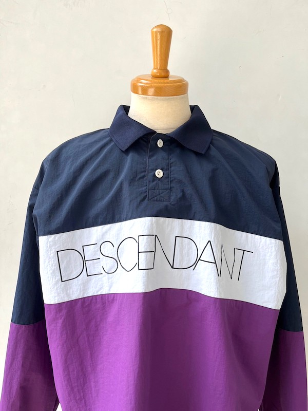 DESCENDANT（ディセンダント）PUBA NYLON LS SHIRTの通販｜ネーム