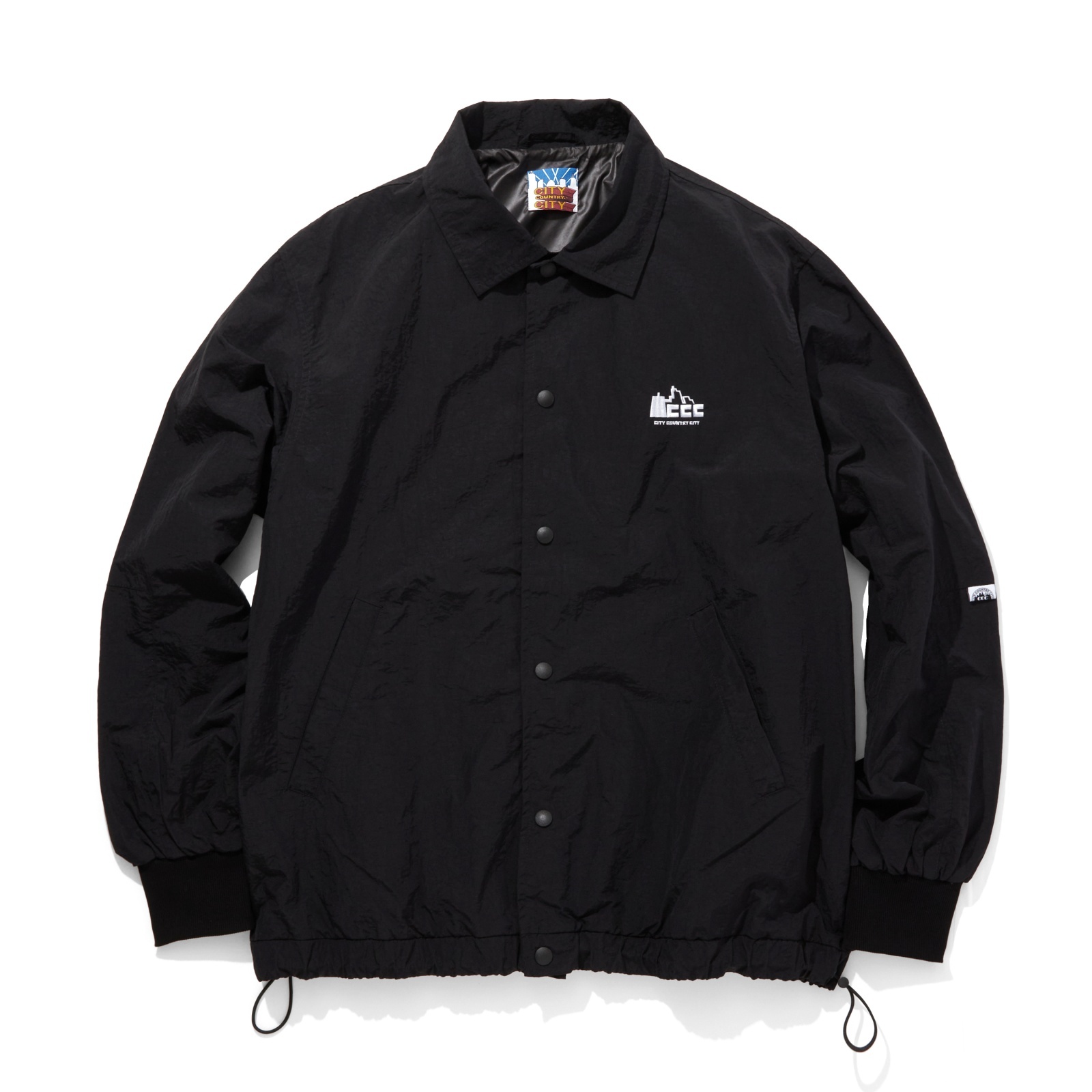 画像1: CITY COUNTRY CITY / シティーカントリーシティー / NYLON COACH JACKET