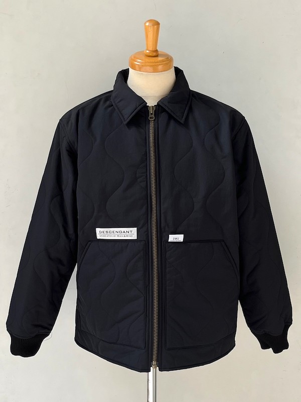 画像1: DESCENDANT / ディセンダント / BURNS PADDING JACKET