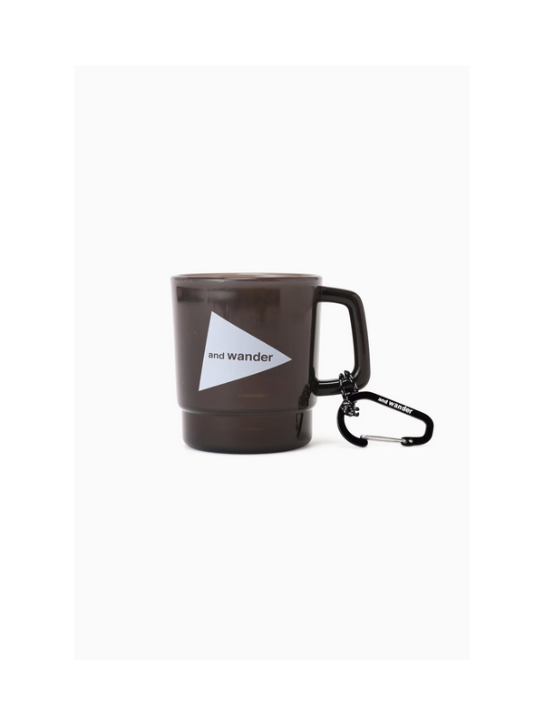 画像1: and wander / アンドワンダー / and wander logo PP mug