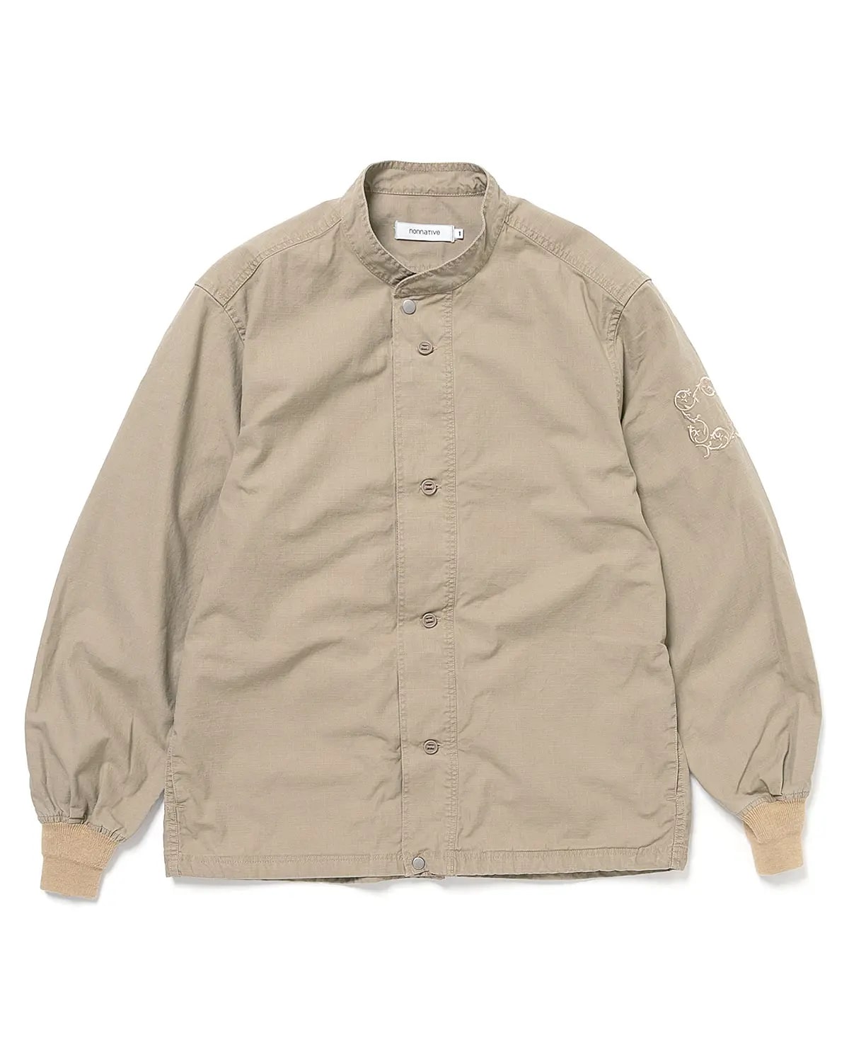 画像1: nonnative / ノンネイティブ / TROOPER SHIRT JACKET COTTON RIPSTOP