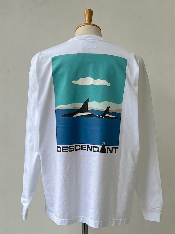 画像1: DESCENDANT / ディセンダント / ENVIRONMENT ORGANIC COTTON LS