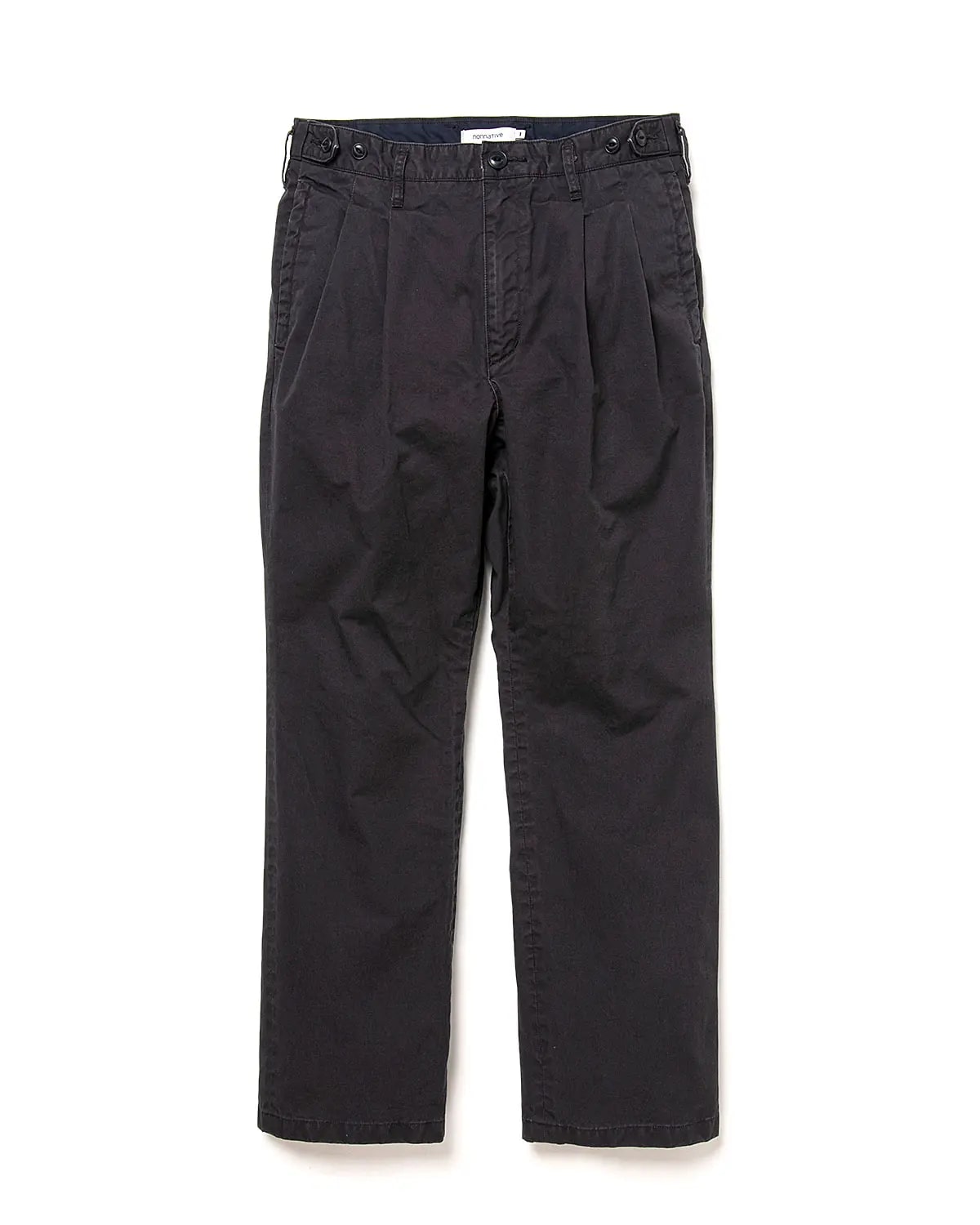 画像1: nonnative / ノンネイティブ / OFFICER CHINO TROUSERS COTTON CHINO CLOTH